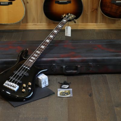 2007 Spector Euro 4LX Electric Bass Black + HSC