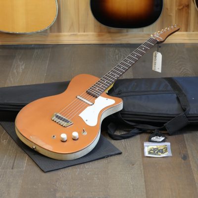 1960's Silvertone U-1 Copper w/ Matching Neck Electric Guitar + GB