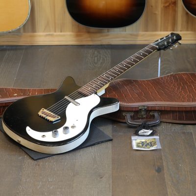 1950's Danelectro U-1 3011 Electric Guitar Black + Case