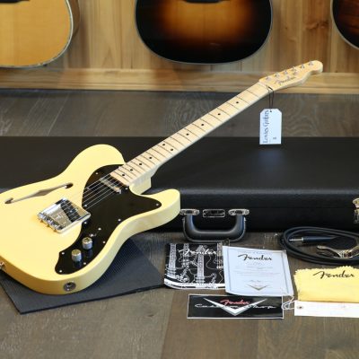 2006 Fender Custom Shop Thinline Telecaster Semi-Hollow Electric Guitar Butterscotch NOS + COA OHSC
