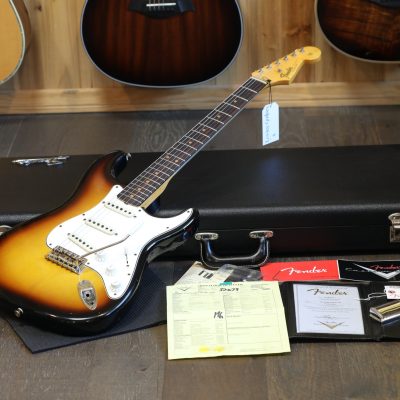 2020 Fender Custom Shop '64 Stratocaster Electric Guitar Relic Sunburst + COA OHSC