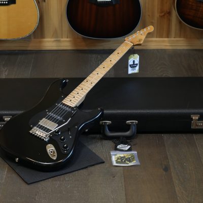 LSL Era Series Saticoy HSS Electric Guitar Black + HSC