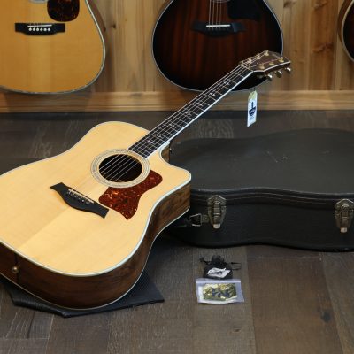 2000 Taylor 810-BCE Legend of the Fall Brazillian Rosewood Cutaway Dreadnought Acoustic Guitar Natural + OHSC