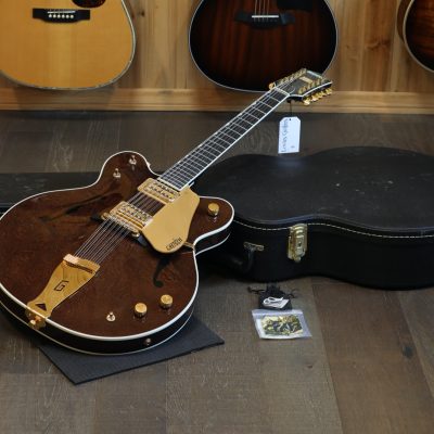 2006 Gretsch G6122-12 Chet Atkins Country Gentleman 12 String Electric Guitar Walnut Stain + OHSC