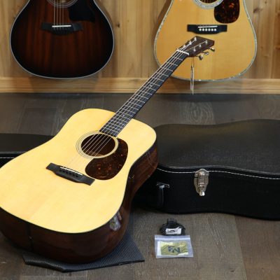 Mint! 2022 Martin D-18 Dreadnought Acoustic Guitar Natural + OHSC