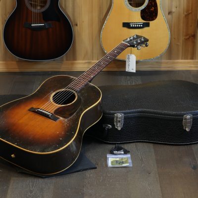 1952 Gibson J-45 Dreadnought Acoustic Guitar Sunburst + HSC