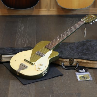 1950's Kay K136 Electric Guitar Gold White + OHSC