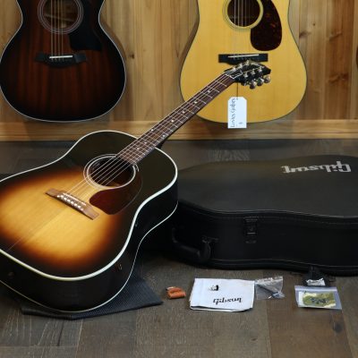 2023 Gibson J-45 Dreadnought Acoustic Guitar Sunburst + OHSC