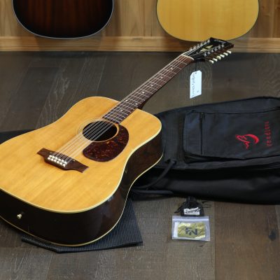 1968 Gibson 12-String B-45 Acoustic Guitar Natural + GB