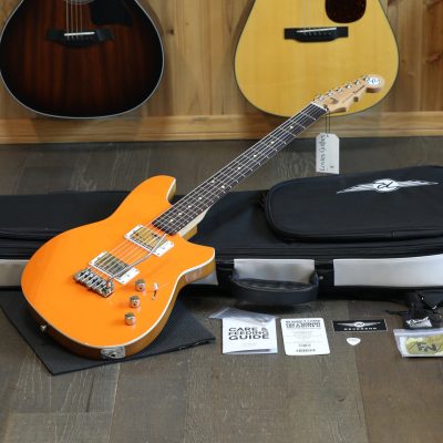Unplayed! 2026 Reverend Descent Wilkinson Baritone Electric Guitar Tangeringe + OGB