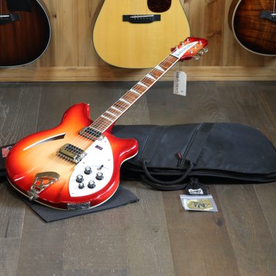 2012 Rickenbacker 360 Semi-Hollow Electric Guitar FireGlo + GB