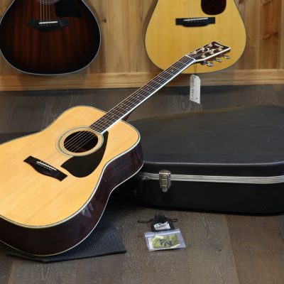 1978 Yamaha FG 470S Solid Top Acoustic Guitar Natural + HSC