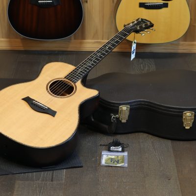2018 Taylor K14ce Builders Edition Koa Acoustic Guitar Natural + OHSC