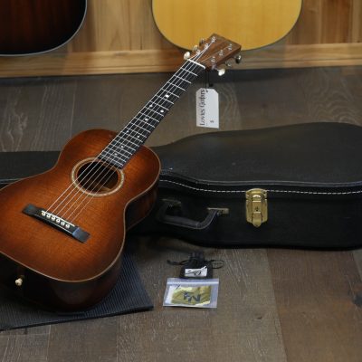 2015 Martin Custom Shop Size 5 Terz 12 Fret Flamed Mahogany Acoustic Guitar Sunburst + OHSC