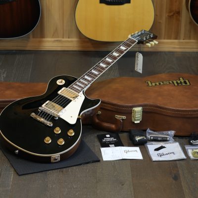 Minty! 2024 Gibson Les Paul Standard Electric Guitar Black Top + OHSC