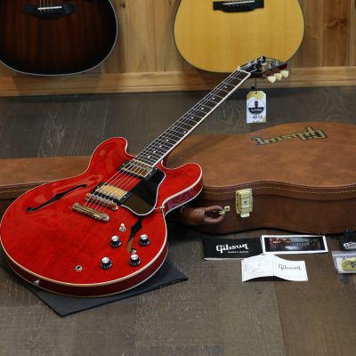Minty! 2022 Gibson ES-335 Semi-Hollow Electric Guitar Cherry Gloss + OHSC