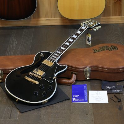 2016 Gibson Les Paul Custom Lite Electric Guitar Black Ebony + OHSC