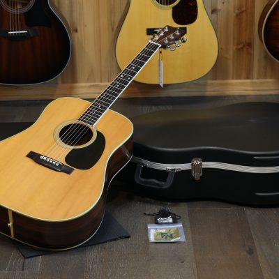 1973 Martin D-35 Dreadnought Acoustic Guitar Natural + HSC