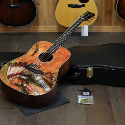 2017 Martin D-18RG Robert Goetz #18 Dreadnought Acoustic Guitar Native American + OHSC